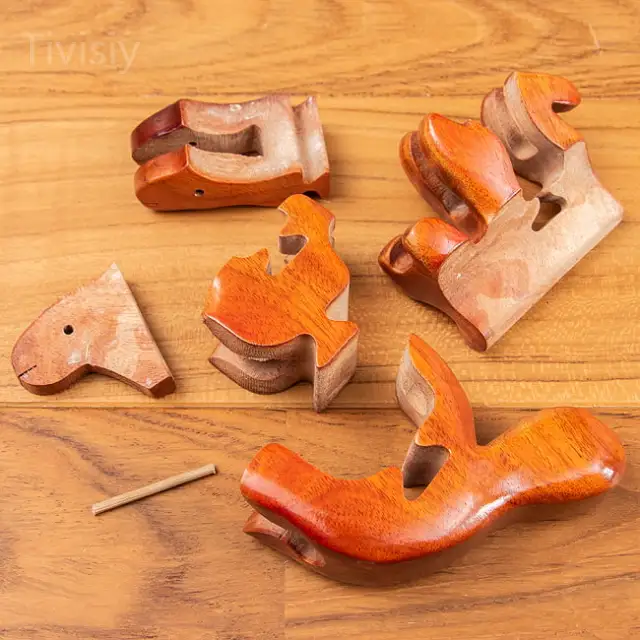 Squirrel Handmade 3D Wooden Puzzle